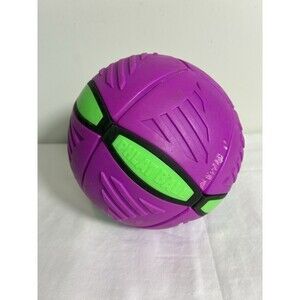 Phlat Ball V3 Throw A Disc - Catch A Ball Purple Waterproof